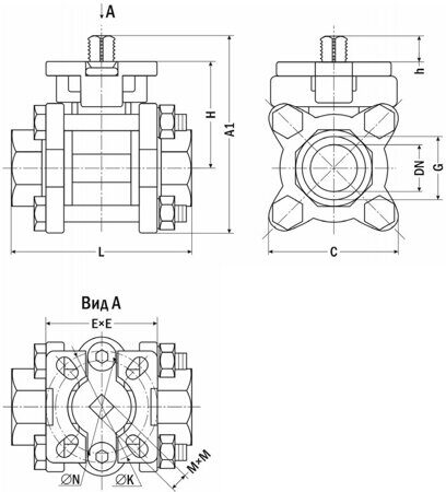 ГАБАРИТЫ КПР-3
